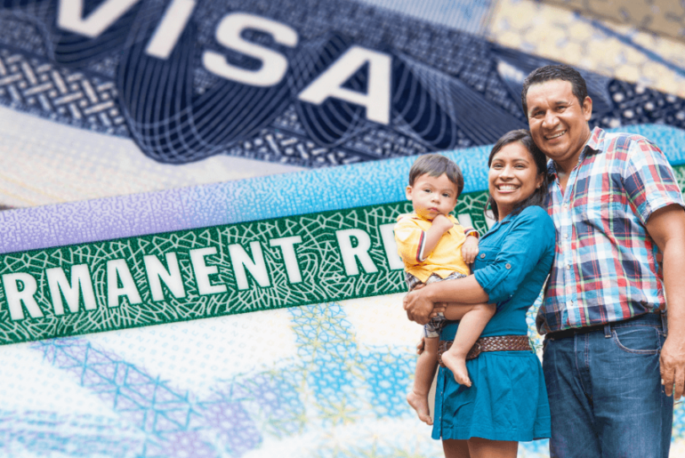 green card and family of 3 - Cómo pedir a un familiar para que obtenga la residencia