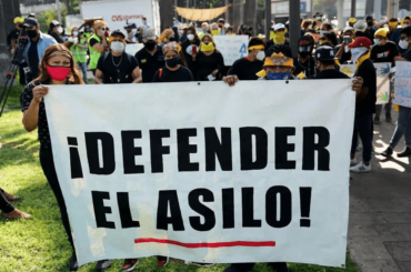 Protesta para defender el asilo - Proceso de asilo de EE. UU.