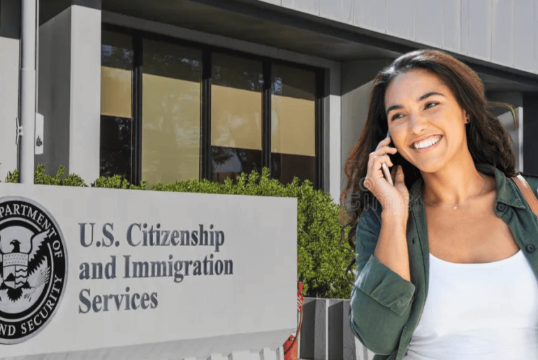 Habla con un operador de USCIS
