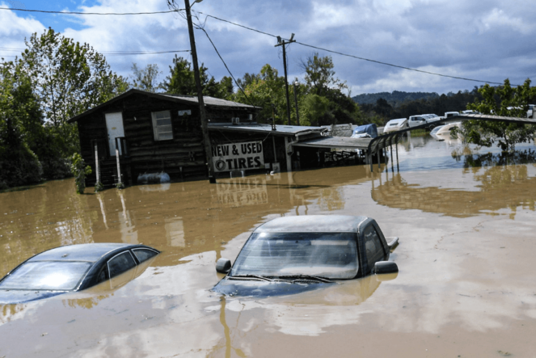 Flooding: Credit: via REUTERS